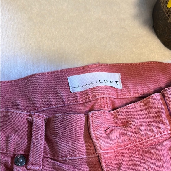 LOFT Women's Skinny Jeans in Pink - Picture 1 of 7